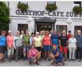 Bild: FGV Waldershof/exb
Die Wandergruppe des FGV Waldershof beim Ausflug in der Hersbrucker Schweiz.