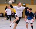 Archivbild: mhs
Peter Kemptner (Nummer 11/Szene aus einem früheren Spiel) traf zwei Mal für die HSG gegen den TB Roding.