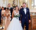 Bild: mor
Sylvia Thurn, geb. Kammerer, und Andreas Thurn haben am Samstag kirchlich geheiratet.