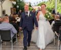 Bild: wms
Hochzeit feierten Florian Schwamberger aus Thanhausen und Tanja Scheck aus Störnstein im "Gasthof zur Post" in Bärnau.
