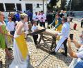 Bild: whü
Sabine Bock und Peter Lauterbach mussten bei ihrer Hochzeit so einiges an Aufgaben lösen.