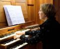 Bild: Jeremias Kaiser/exb
Ute Neger an der Orgel in St. Michael.