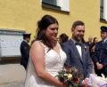 Bild: rfi
Sophia und Dominic Völkl gaben sich am Samstag in der Pfarrkirche St. Michael das Ja-Wort.