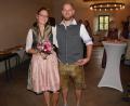 Bild: wro
Teresa und Maximilian Würth hatten sich als Trauungsort den Kapitelsaal auf Burg Falkenberg ausgesucht. Dort arbeitet die Braut seit einigen Jahren. Kirchlich geheiratet wird im nächsten Jahr.