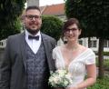 Bild: kro
Nico Bergauer und Jessica Köchel gaben sich in Waldsassen das Jawort.
