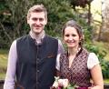 Bild: le
Felix Weiser und Sandra Neubeck gaben sich im Standesamt des Marktes Plößberg das Jawort.