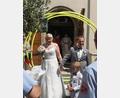 Bild: mde
Tina und Peter Wolf heirateten in der Kemnather Stadtpfarrkirche.