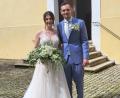 Bild: lei
Theresa und Marvin Gebhard aus Königstein haben in St. Anna auf dem Sulzbach-Rosenberger Annaberg geheiratet.