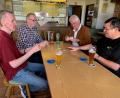 Bild: Gabi Schönberger
Die Schafkopfrunde mit (von links) Eckhard Bentner, Gerhard Wittmann, Mike Steger und Hubert Larcher ist seit vielen Jahren gemeinsam auf Turnieren unterwegs.