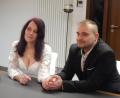 Bild: Plommer/exb
Ulrike Plommer und Sascha Plommer, geborener Schwarz, gaben sich im Rathaus Waldsassen das Jawort.