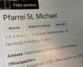 Bild: upl
Das Pfarrzentrum von St. Michael in Amberg wurde bei Google als "Nachtclub" tituliert.