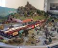 Bild: Horst Scheiner/exb
Dieser Nachbau eines Güterbahnhofs ist eins der vielen Exponate im Eisenbahnmuseum.