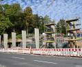 Bild: szl
Der Bau der Zweifachturnhalle als erster Abschnitt der Sanierung und Neuausrichtung der Tirschenreuther Mittelschule schreitet voran.