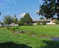 Bild: Portner
Der Keckenweiher in Schönsee ist seit drei Monaten abgelassen. Lediglich die Ascha schlängelt sich im Flussbett weiter zum Kurpark und Hahnenweiher.