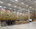 Bild: stg
Die neue Halle gleicht einem Paradies für Logistiker