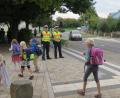 Bild: PI Sulzbach-Rosenberg/exb
Ein Auge auf die Sicherheit der Schulwege warfen Beamte der Polizeiinspektion Sulzbach-Rosenberg und des 74. Ausbildungsseminars der Bereitschaftspolizei im September.