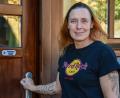Bild: Stephan Huber
Tina Fiedler eröffnet in Amberg in der Mühlgasse die Rockkneipe "Tinas Checkpoint".