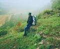 Bild: Evi Wagner
Fast schon mystisch: der Wacholderwanderweg bei Nebel.