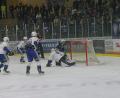 Bild: Elke Englmaier
Das 1:0 für die Blue Devils durch Kurt Davis (blaues Trikot).