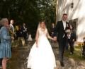 Bild: mh
Sophie Nickl und Michael Ruhland geben sich das Jawort.