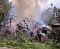 Bild: Kreisbrandinspektion Cham
In Rimbach im Landkreis Cham hat eine Scheune gebrannt.