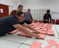 Bild: Stephan Huber
Für die Wahlhelfer in Stadt und Landkreis war der Sonntag ein langer Tag.