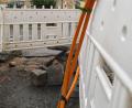 Bild: njn
Derzeit verlegt die Firma Leonet im Erbendorfer Stadtgebiet Glasfaser.