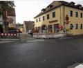 Bild: gz
Wegen Grabarbeiten über die Staatsstraße ist in Eslarn eine Ampelregelung notwendig.
