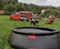Bild: lei
Die Wasserversorgung stellte die an der Übung Feuerwehren vor eine Herausforderung.