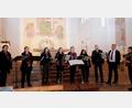 Bild: uz
Die Gruppe "CantArt" tritt beim Konzert in St. Johannes auf. Die Kirche feiert 70. Geburtstag.