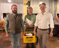 Bild: Gilch/exb
In der Mannschaftwertung haben die "Brücklingshofer Boum", im Bild mit Rudi Krippner, die Nase vorne.