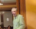 Bild: Dirrigl/exb
Vorsitzender Helmut Schönberger blickt bei der Versammlung auf das vergangene Jahr zurück.