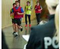Bild: Polizeipräsidium Oberpfalz/exb
Der Sporttest gehört zum Aktionstag und gibt Aufschluss über die Fitness der Teilnehmer.