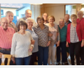 Bild: Josef Grundler/exb
Anton Bollmann (von links), Günther Hoffmann, Anita Schmid, Theo Lehner, Rita Schreiber, Adelheid Kronhäuser, Alfred Meister, Berta Dumler, Anni Schaumberger, Alfred Meister, Marie Luise Bösl und Josef Grundler kamen zu einem Jahrgangstreffen zusammen.