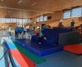 Bild: bk
In der Schulturnhalle geht`s jeden Montag rund