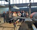 Bild: CSA Tirschenreuth/exb
Betriebsbesichtigung bei der Firma Mehler in Tirschenreuth.