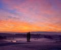 Bild: Bernadette Rösch/exb
Leserin Bernadette Rösch hat am Mittwoch, 18. Oktober, ganz zufällig ein paar wunderschöne Bilder vom Sonnenaufgang in Gebenbach gemacht.