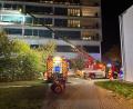 Bild: FFW Marktredwitz/exb
FFW-Übung am Klinikum Marktredwitz. Was wie ein absoluter Notfall aussah, war in Wirklichkeit nur eine Übung der Feuerwehr und des Rettungsdienstes.
