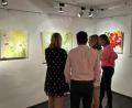 Bild: Marko Pammer/exb
Das Schmidt-Haus in Nabburg ist für rund 2einhalb Monate die Heimat von „Farbige Augenblicke“ – einer Ausstellung der Nabburger Künstlerin Irene Ehemann.