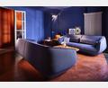 Bild: Laura Thiesbrummel/COR/dpa
Blau trifft Orange: Was krass klingt, strahlt Eleganz aus.