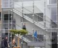 Bild: Wolfgang Steinbacher
Ein außergewöhnliches Gebäude für ein besonderes Projekt: Am Haager Weg 17 entstand eine Appartement-Anlage der Jura-Wohnstätten für inklusives Wohnen.