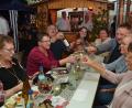 Bild: dob
Beim Weinfest im Feuerwehrgerätehaus war Stimmung Trumpf.