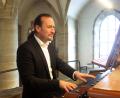 Bild: stg
Matthias Grünert, Kantor der Frauenkirche Dresden, spielte am Sonntag die Orgel in der Kemnather Stadtpfarrkirche.