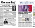 Repro: Oberpfalz Medien
75 Jahre liegen zwischen diesen beiden Titelseiten. An der Gestaltung der Zeitung "Der neue Tag" hat sich in dieser Zeit viel geändert.