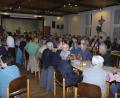 Bild: Gerhard Weber/exb
Fröhlich und unbeschwert war die Stimmung kürzlich beim Senioren-Volksmusikabend im Pfarrheim Waldershof.