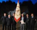 Bild: Freiwillige Feuerwehr Schönkirch
Festleiter Jürgen Kraus (links) war zusammen mit den Vorsitzenden Jens Gotthardt und Herrmann Riebl sowie den Kommandanten Thomas Riebl und Dominik Peter bei Bürgermeister Lothar Müller (Dritter von rechts), um ihn um die Übernahme des Ehrenschirmherren-Posten für das 150. Gründungsjubiläum zu bitten.
