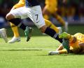 Symbolbild: Andreas Gebert/dpa
Ein Foul in einem Kreisklassen-Spiel endete vor dem Amtsgericht in Weiden.