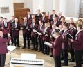 Bild: mab
Stimmgewaltig präsentiert sich der Männergesangsverein 1895 Pleystein beim Kirchenkonzert in der Pfarrkirche.