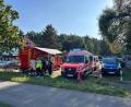 Bild: ama
Ein Großaufgebot an Einsatzkräften sucht nach einer bei Amberg vermissten Frau.
