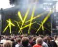 Archivbild: mfh
Die einzigartige Kulisse des Hochofens verleiht jedem Konzert auf dem Maxhütten-Areal eine ganz besondere Note – hier der Auftritt der Band Stahlzeit während des Stahlwerk-Festivals 2022. Zugleich birgt das Gelände für Veranstaltungen dieser Größenordnung Tücken.